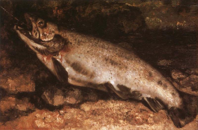 Gustave Courbet Trout china oil painting image